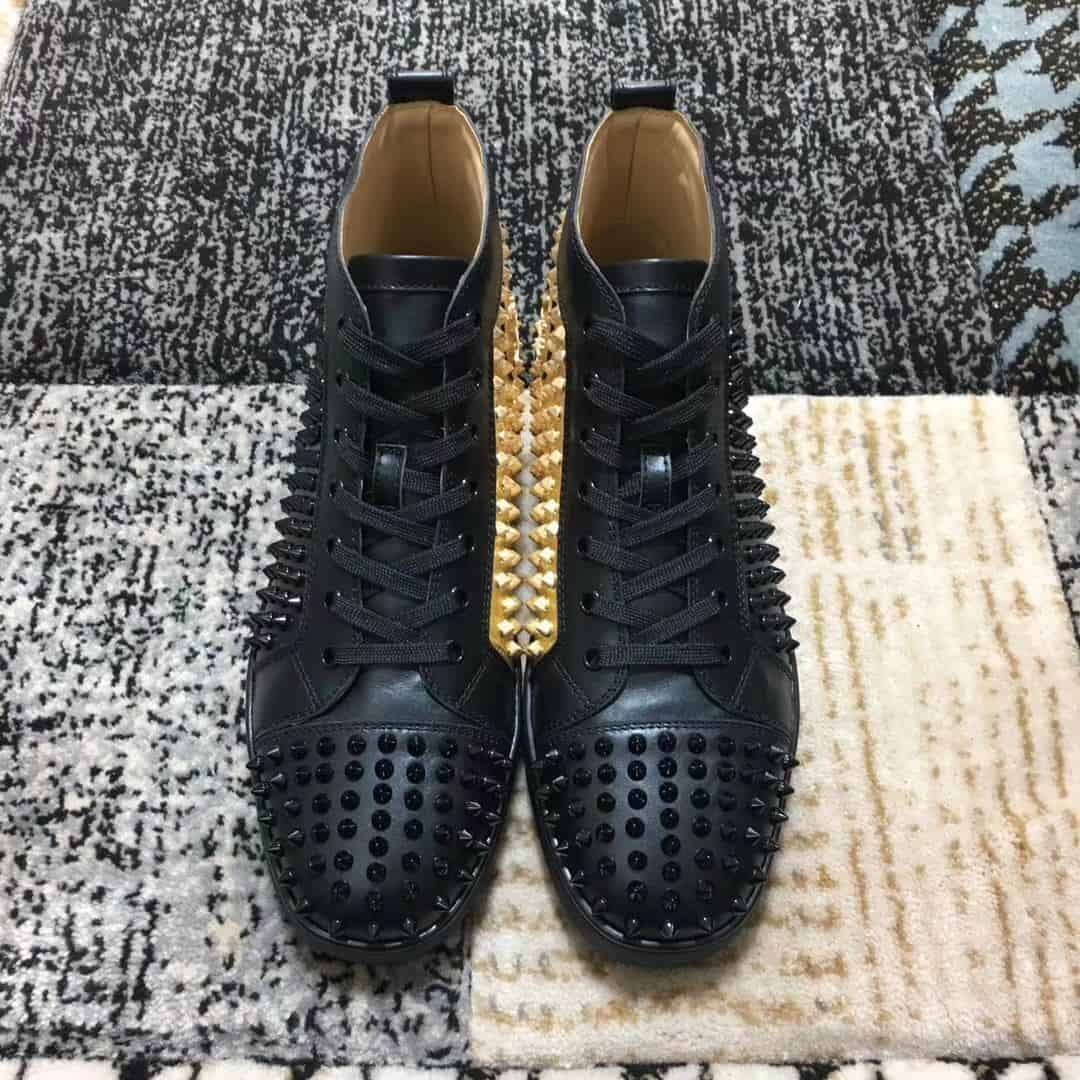 CHRISTIAN LOUBOUTIN HIGH TOP SNEAKER - CL46