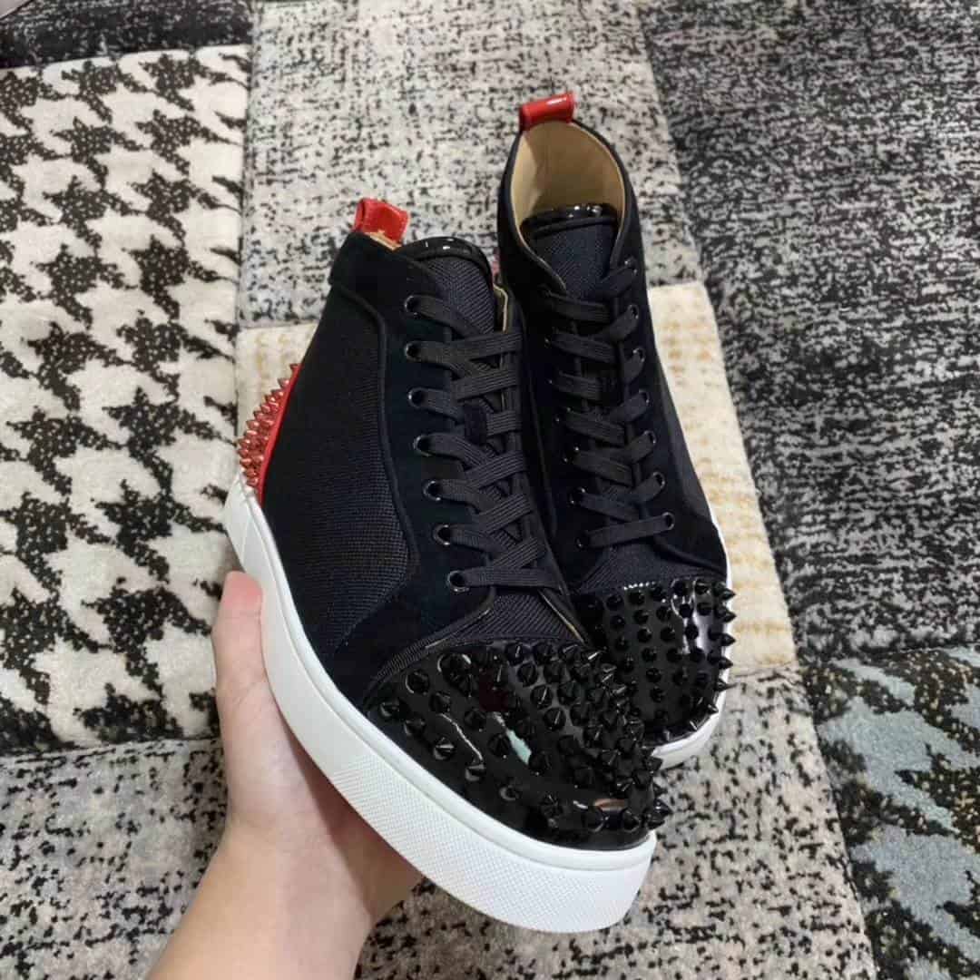 CHRISTIAN LOUBOUTIN HIGH TOP SNEAKER - CL77