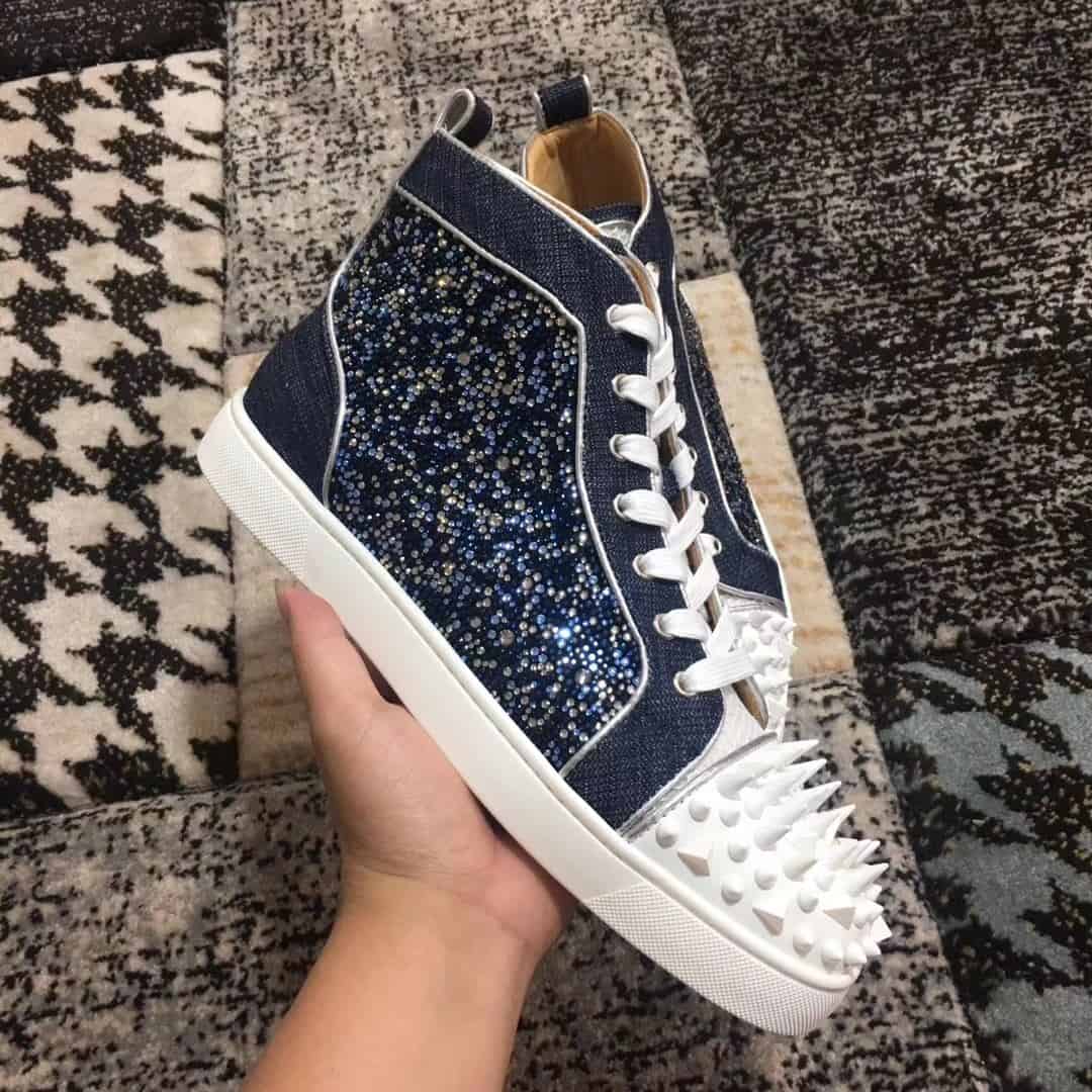 CHRISTIAN LOUBOUTIN HIGH TOP SNEAKER - CL36