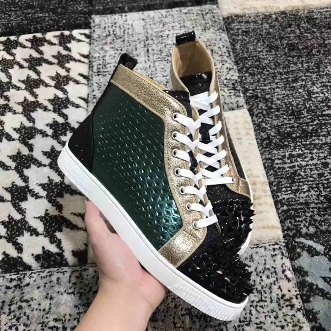 CHRISTIAN LOUBOUTIN HIGH TOP SNEAKER - CL24