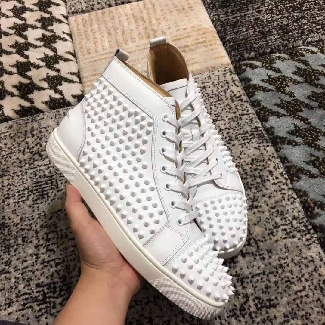 CHRISTIAN LOUBOUTIN HIGH TOP SNEAKER - CL45