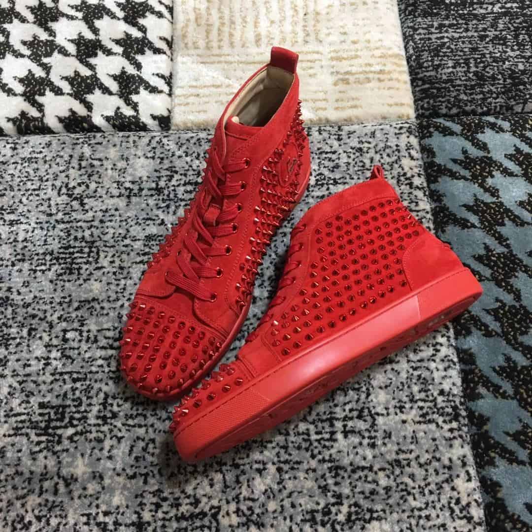 CHRISTIAN LOUBOUTIN HIGH TOP SNEAKER - CL11