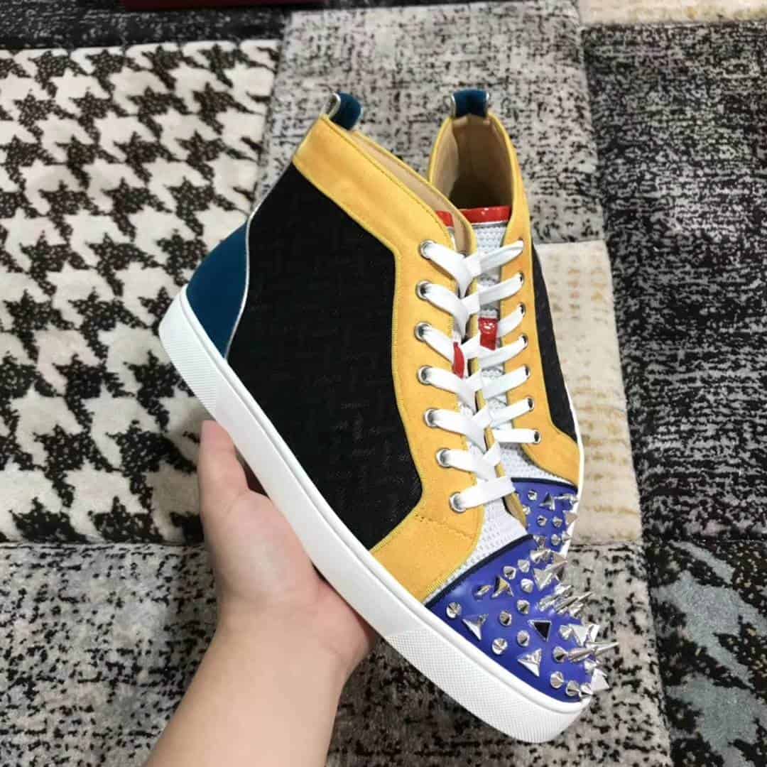 CHRISTIAN LOUBOUTIN HIGH TOP SNEAKER - CL35