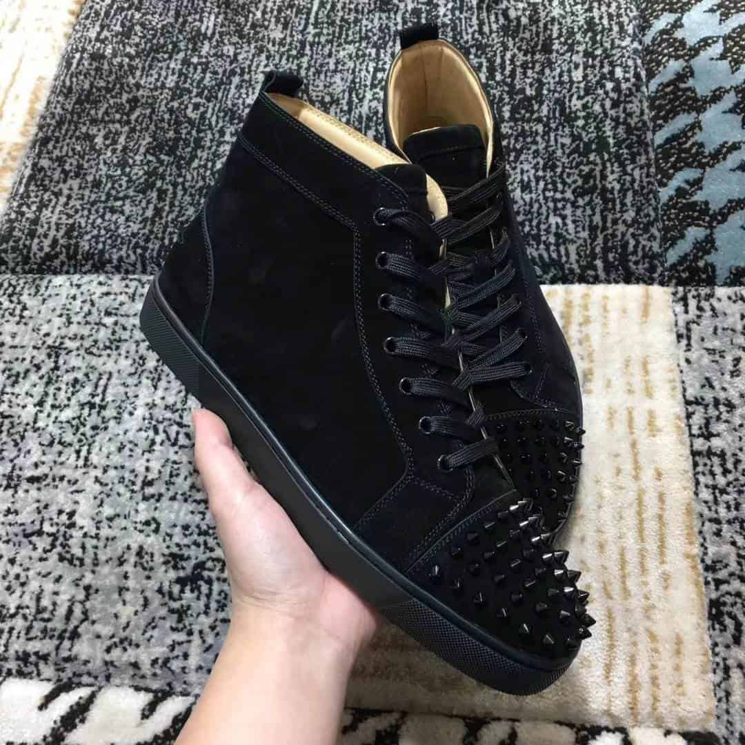 CHRISTIAN LOUBOUTIN HIGH TOP SNEAKER - CL14