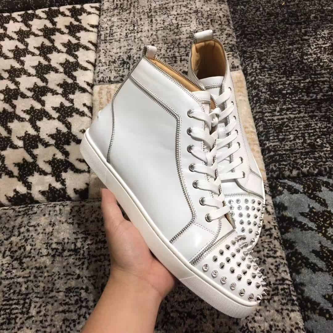 CHRISTIAN LOUBOUTIN HIGH TOP SNEAKER - CL44