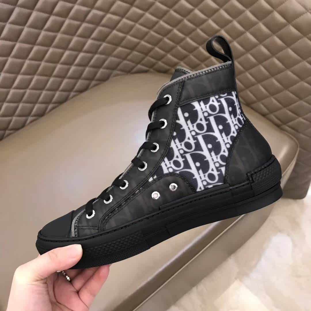 "B23" HIGH-TOP DIOR OBLIQUE SNEAKER - CD13
