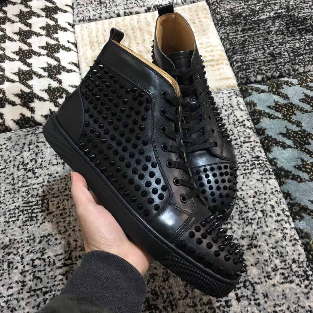 CHRISTIAN LOUBOUTIN HIGH TOP SNEAKER - CL13