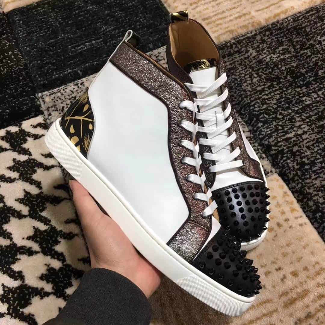 CHRISTIAN LOUBOUTIN HIGH TOP SNEAKER - CL38
