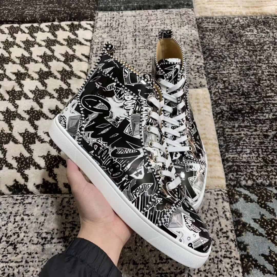 CHRISTIAN LOUBOUTIN HIGH TOP SNEAKER