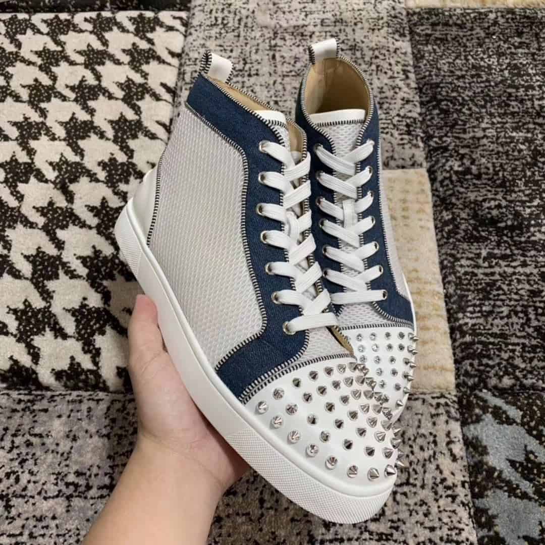 CHRISTIAN LOUBOUTIN HIGH TOP SNEAKER - CL76