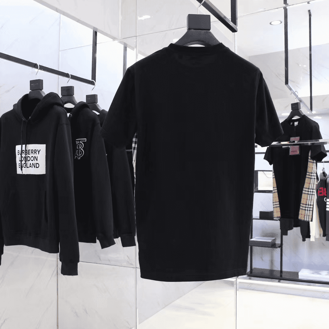 BURBERRY VINTAGE CHECK PANEL T-SHIRT - BBR62