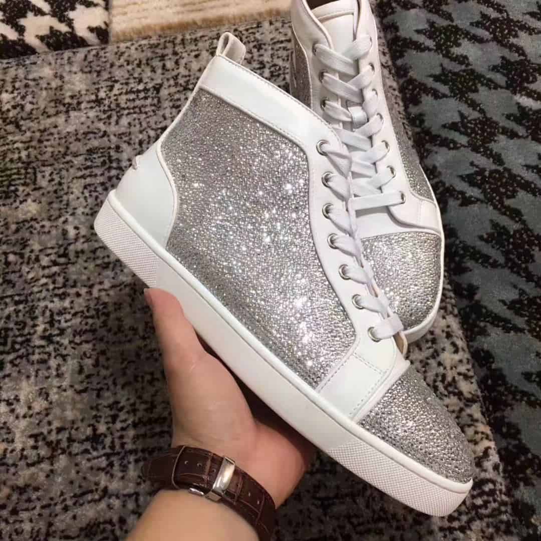 CHRISTIAN LOUBOUTIN HIGH TOP SNEAKER - CL48
