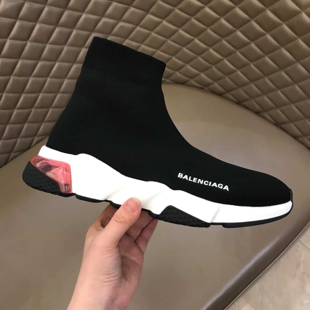BALENCIAGA SPEED CLEAR SOLE SNEAKERS