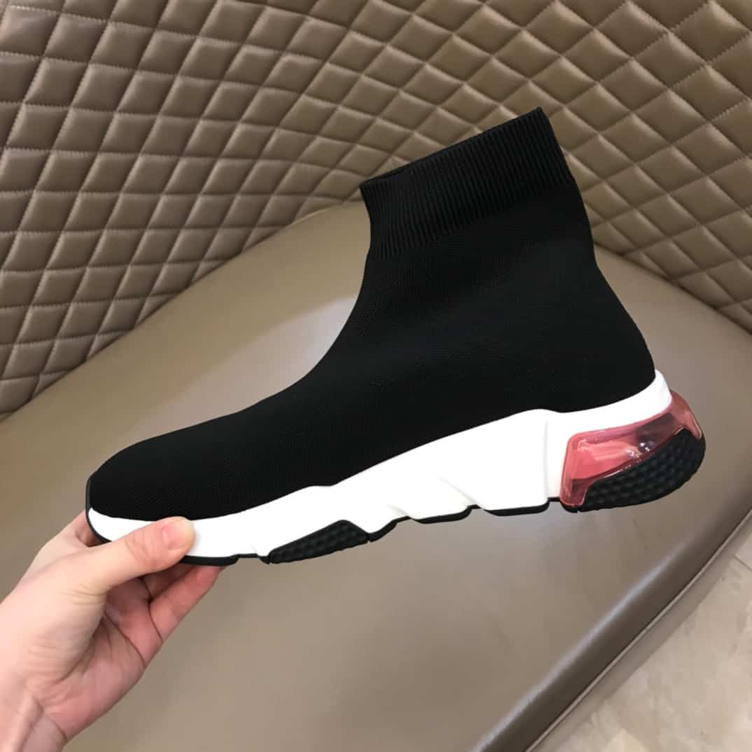 BALENCIAGA SPEED CLEAR SOLE SNEAKERS