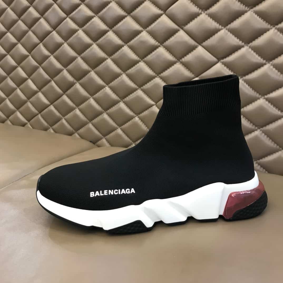 BALENCIAGA SPEED CLEAR SOLE SNEAKERS
