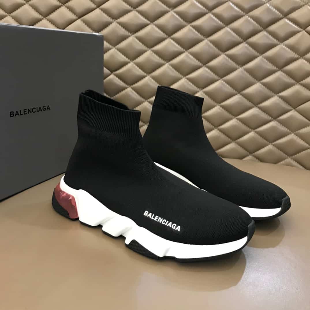 BALENCIAGA SPEED CLEAR SOLE SNEAKERS