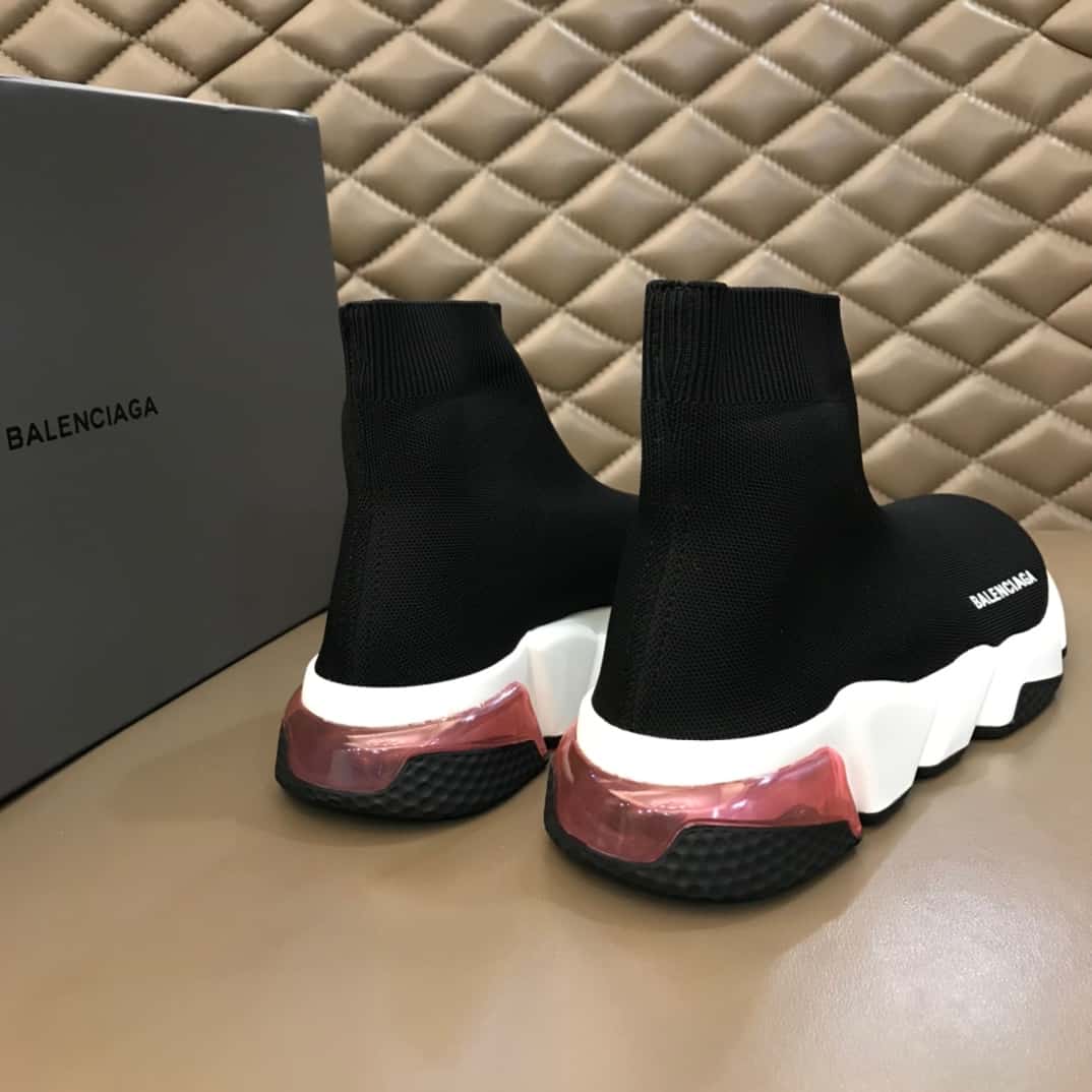 BALENCIAGA SPEED CLEAR SOLE SNEAKERS