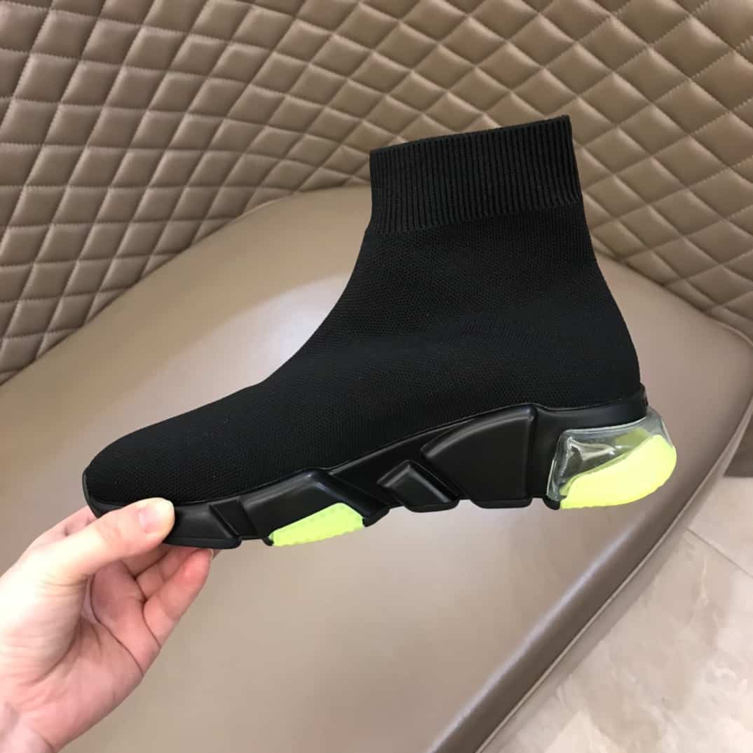 BALENCIAGA SPEED CLEAR SOLE SNEAKERS - BB44