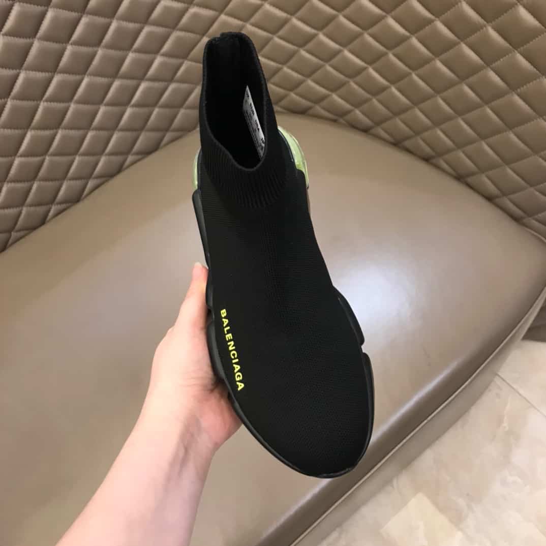 BALENCIAGA SPEED CLEAR SOLE SNEAKERS - BB44