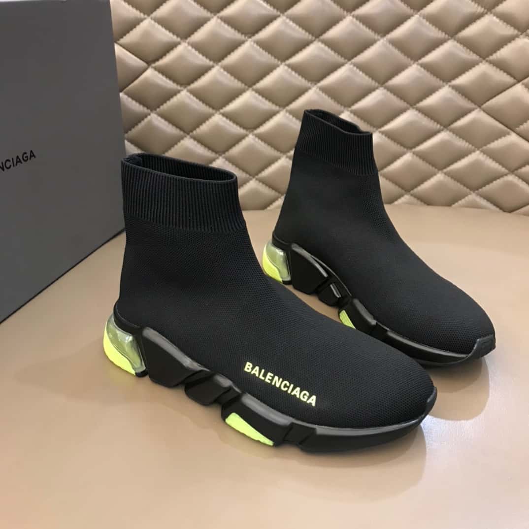 BALENCIAGA SPEED CLEAR SOLE SNEAKERS - BB44