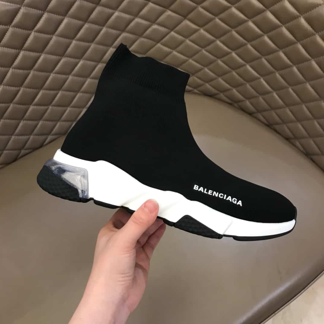 BALENCIAGA SPEED CLEAR SOLE SNEAKERS - BB43
