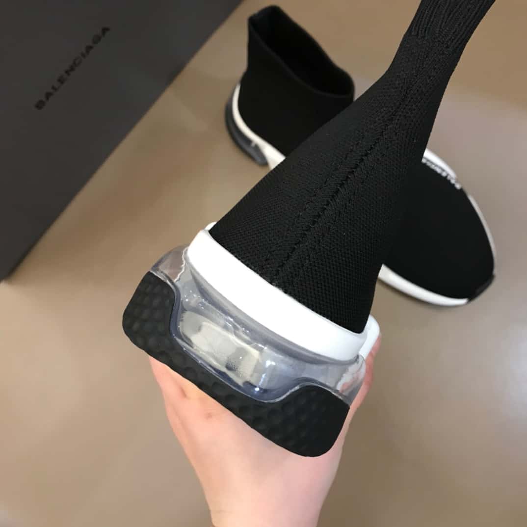 BALENCIAGA SPEED CLEAR SOLE SNEAKERS - BB43