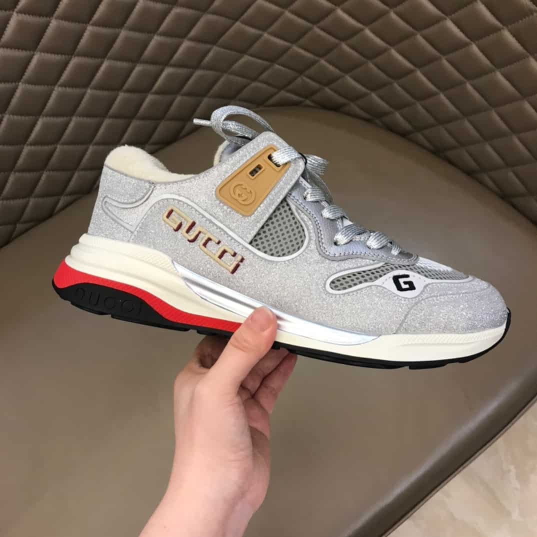 GUCCI ULTRAPACE LEATHER SNEAKERS - GC123