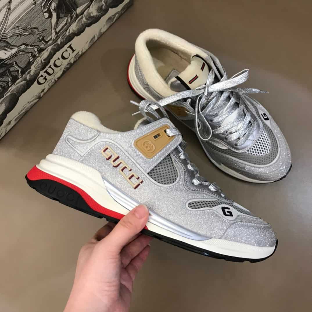 GUCCI ULTRAPACE LEATHER SNEAKERS - GC123
