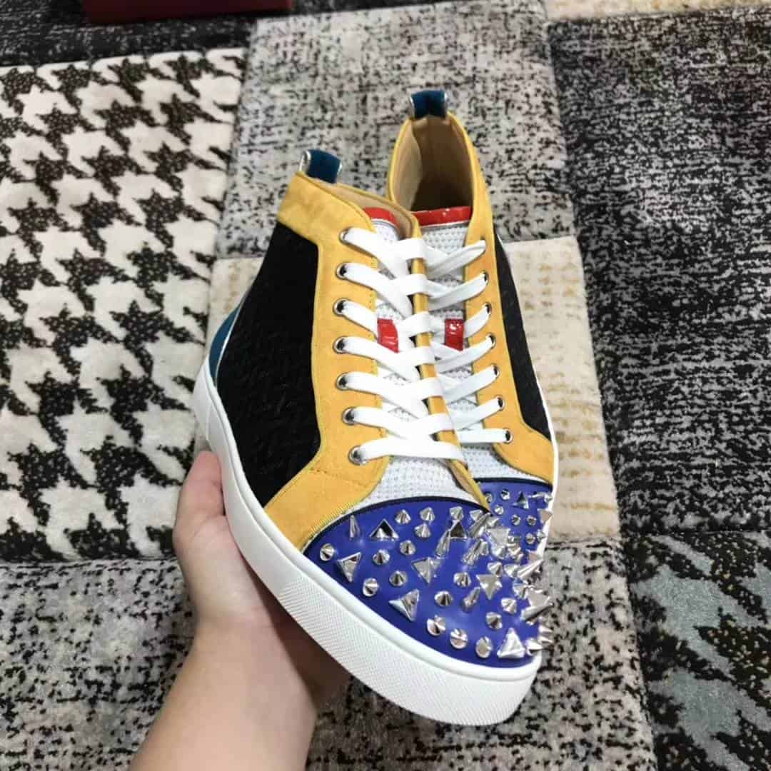 CHRISTIAN LOUBOUTIN HIGH TOP SNEAKER - CL35