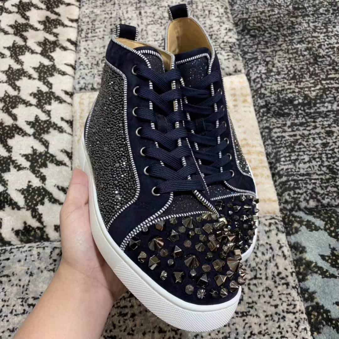 CHRISTIAN LOUBOUTIN HIGH TOP SNEAKER - CL18