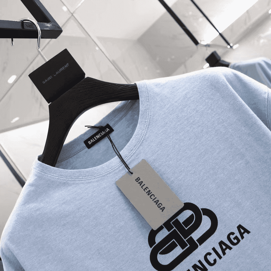 BALENCIAGA BB LOGO T-SHIRT - BB35