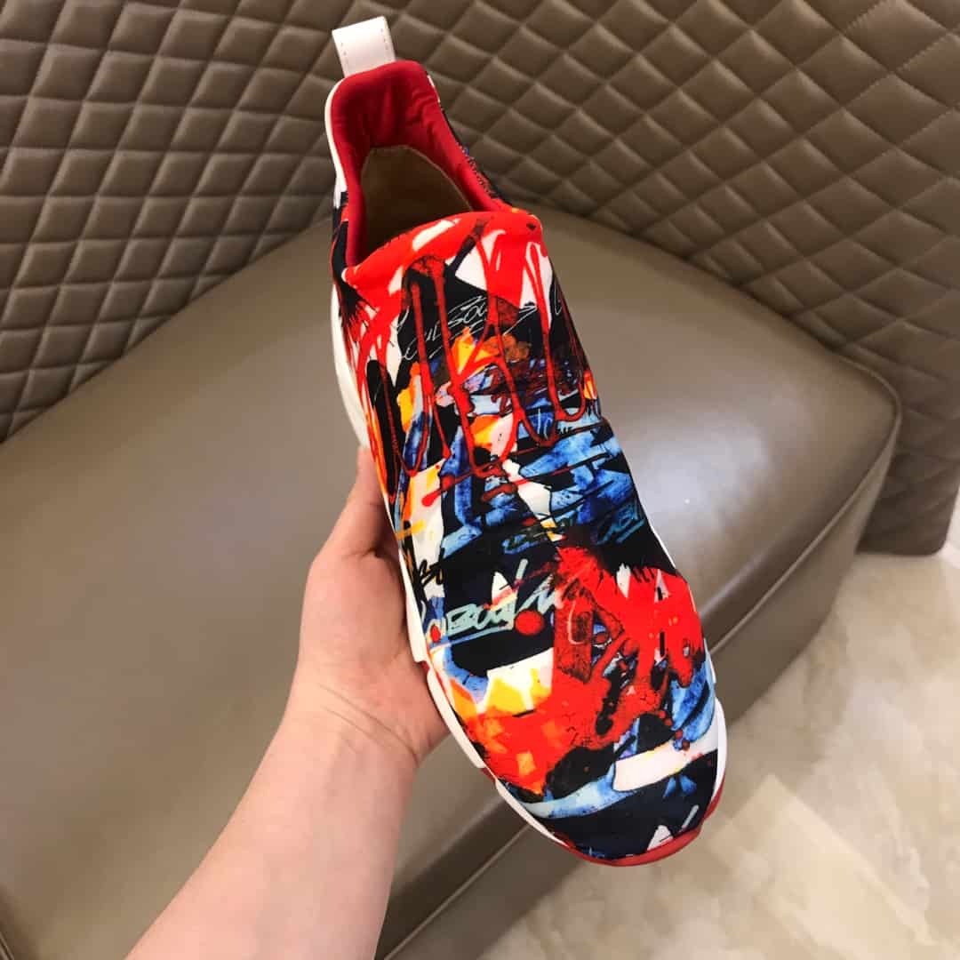 CHRISTIAN LOUBOUTIN SPACE RUN SOCK SNEAKER - CL63