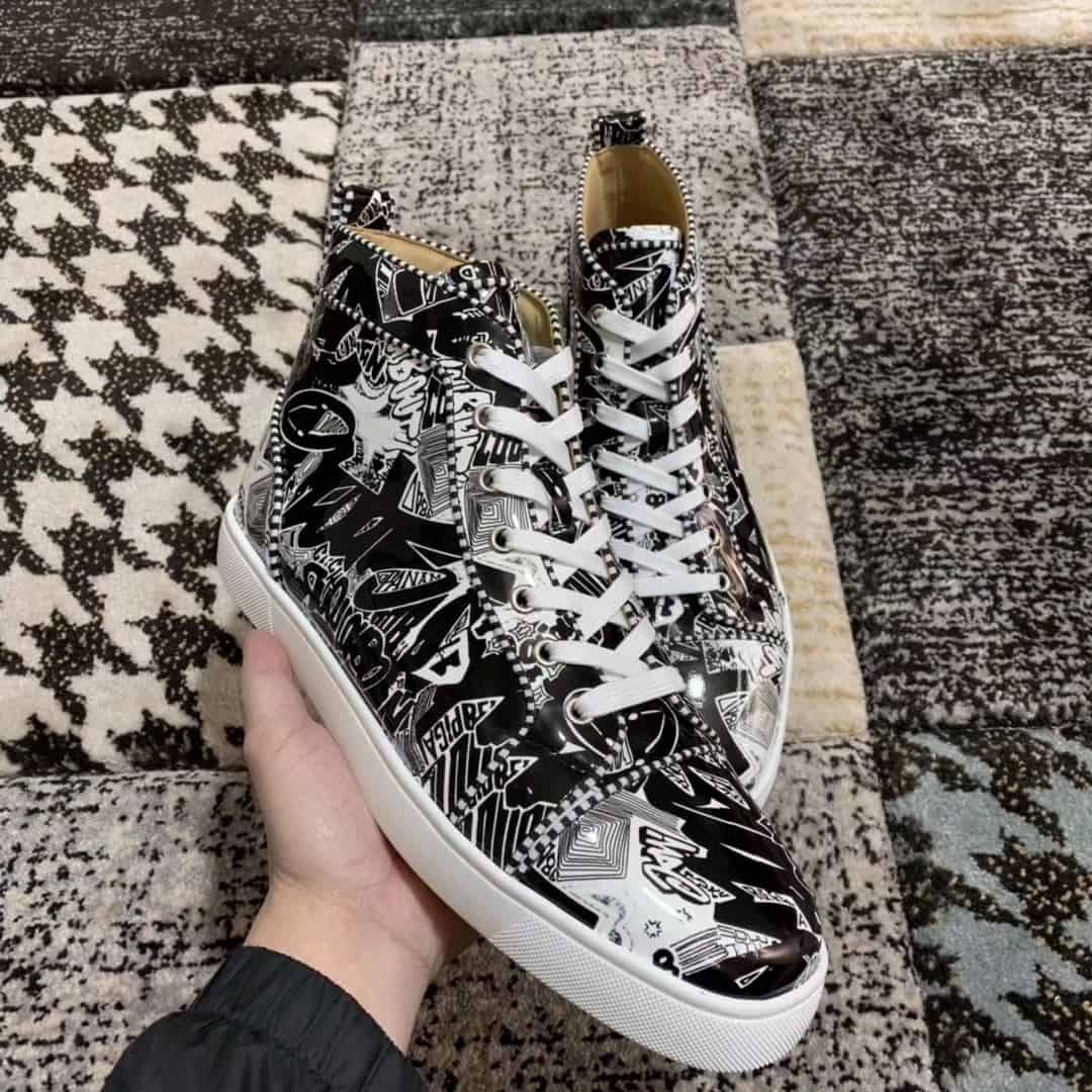 CHRISTIAN LOUBOUTIN HIGH TOP SNEAKER