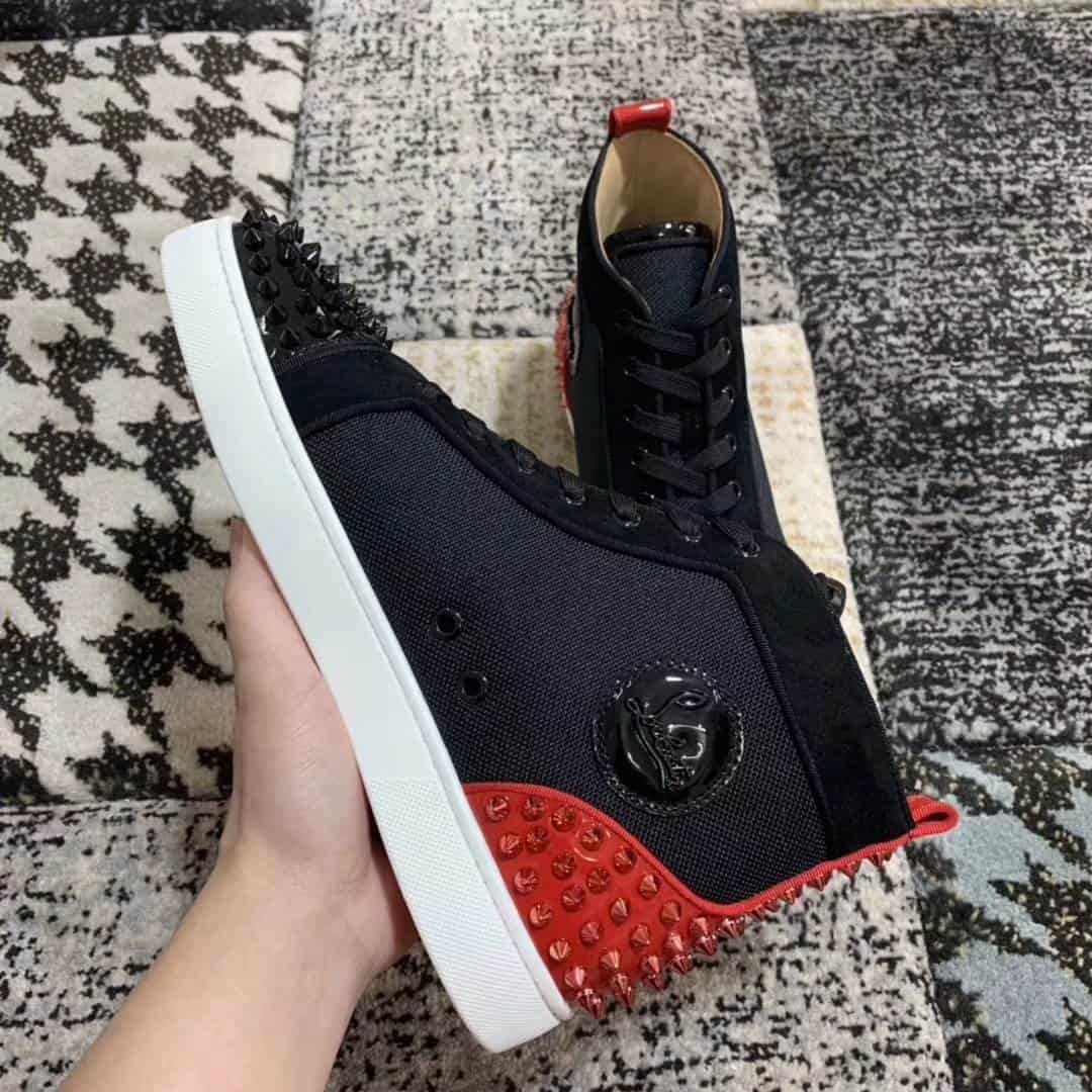 CHRISTIAN LOUBOUTIN HIGH TOP SNEAKER - CL77