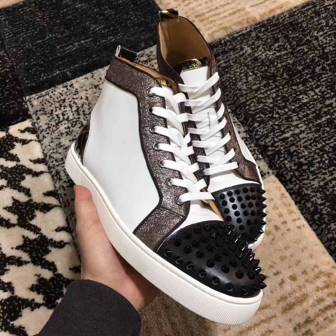 CHRISTIAN LOUBOUTIN HIGH TOP SNEAKER - CL38