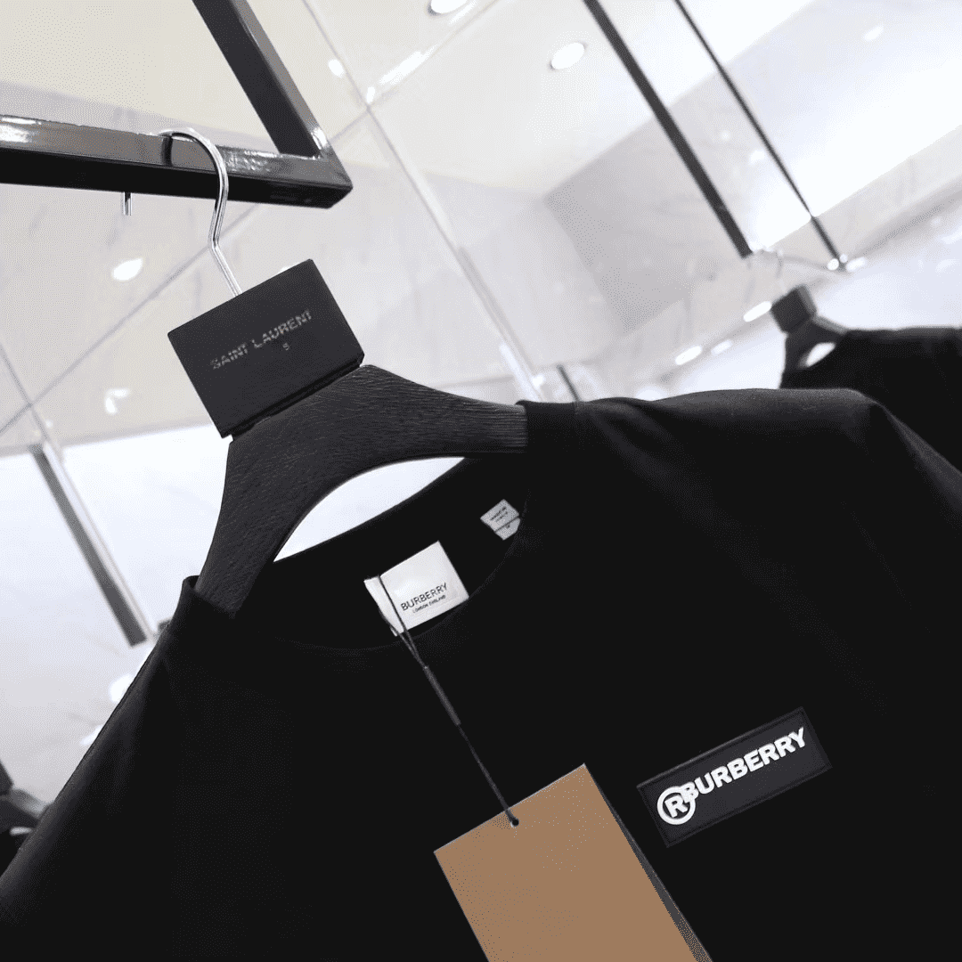 BURBERRY VINTAGE CHECK PANEL T-SHIRT - BBR62