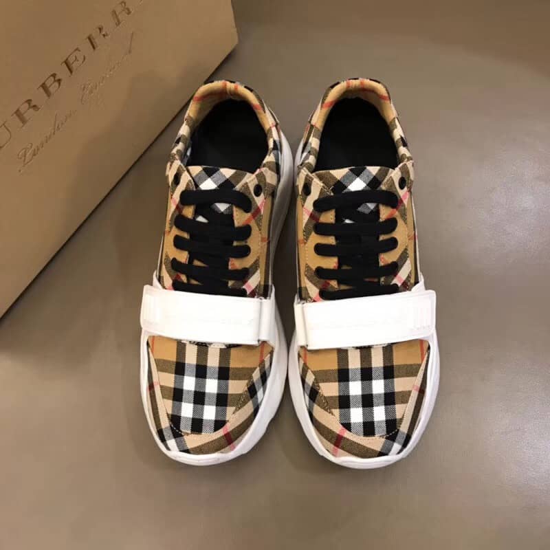 BURBERRY VINTAGE CHECK COTTON SNEAKER