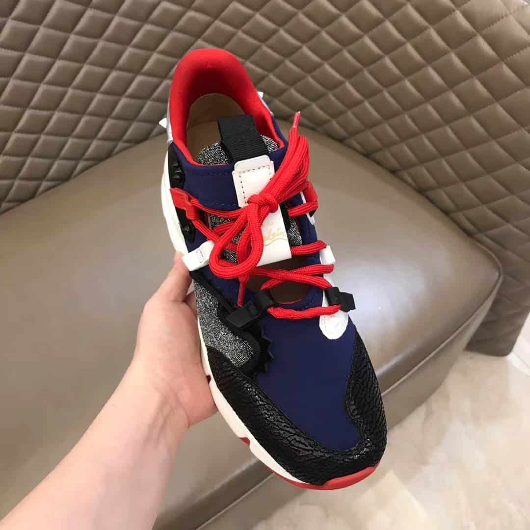 CHRISTIAN LOUBOUTIN RED- RUNNER SNEAKER