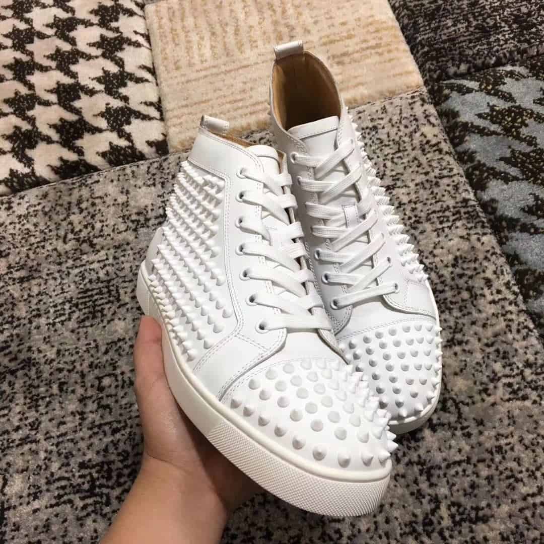 CHRISTIAN LOUBOUTIN HIGH TOP SNEAKER - CL45