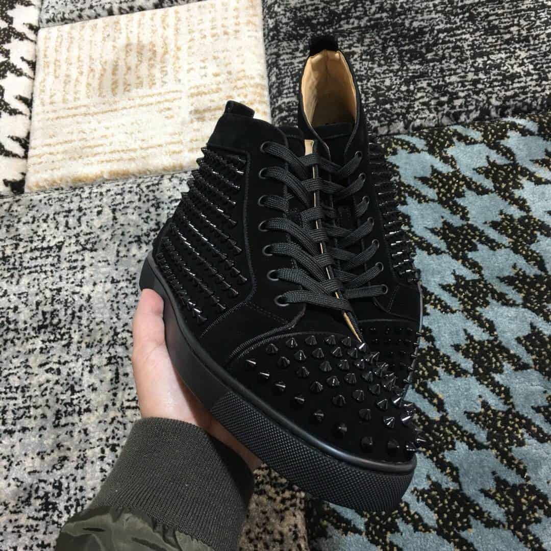 CHRISTIAN LOUBOUTIN HIGH TOP SNEAKER - CL47
