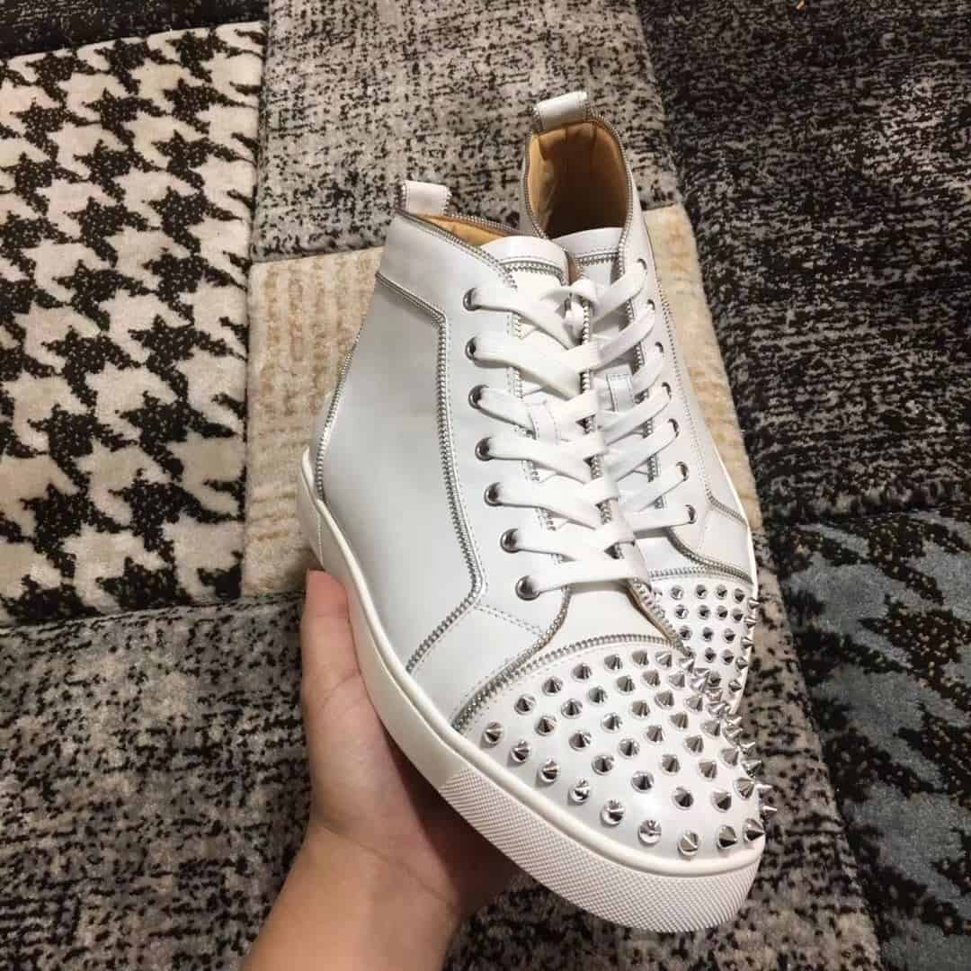 CHRISTIAN LOUBOUTIN HIGH TOP SNEAKER - CL44