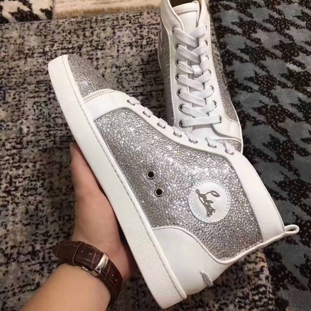 CHRISTIAN LOUBOUTIN HIGH TOP SNEAKER - CL48