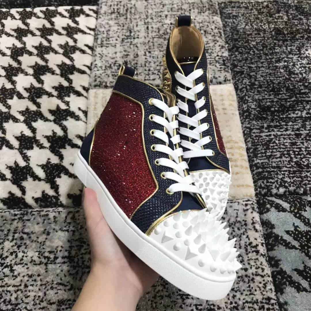 CHRISTIAN LOUBOUTIN HIGH TOP SNEAKER - CL34