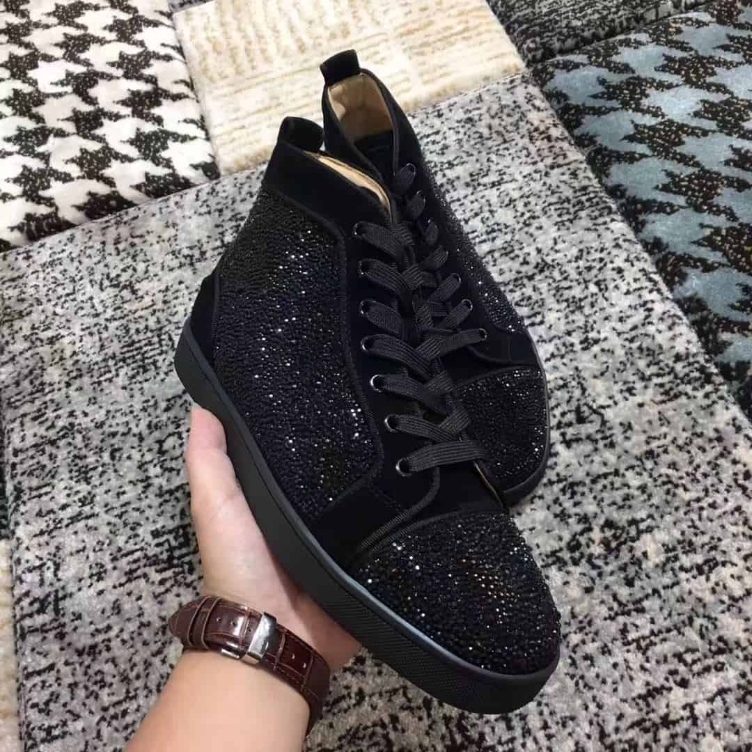 CHRISTIAN LOUBOUTIN HIGH TOP SNEAKER - CL31