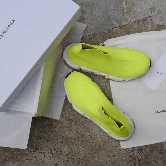 BALENCIAGA SPEED TRAINER NEON - BB17
