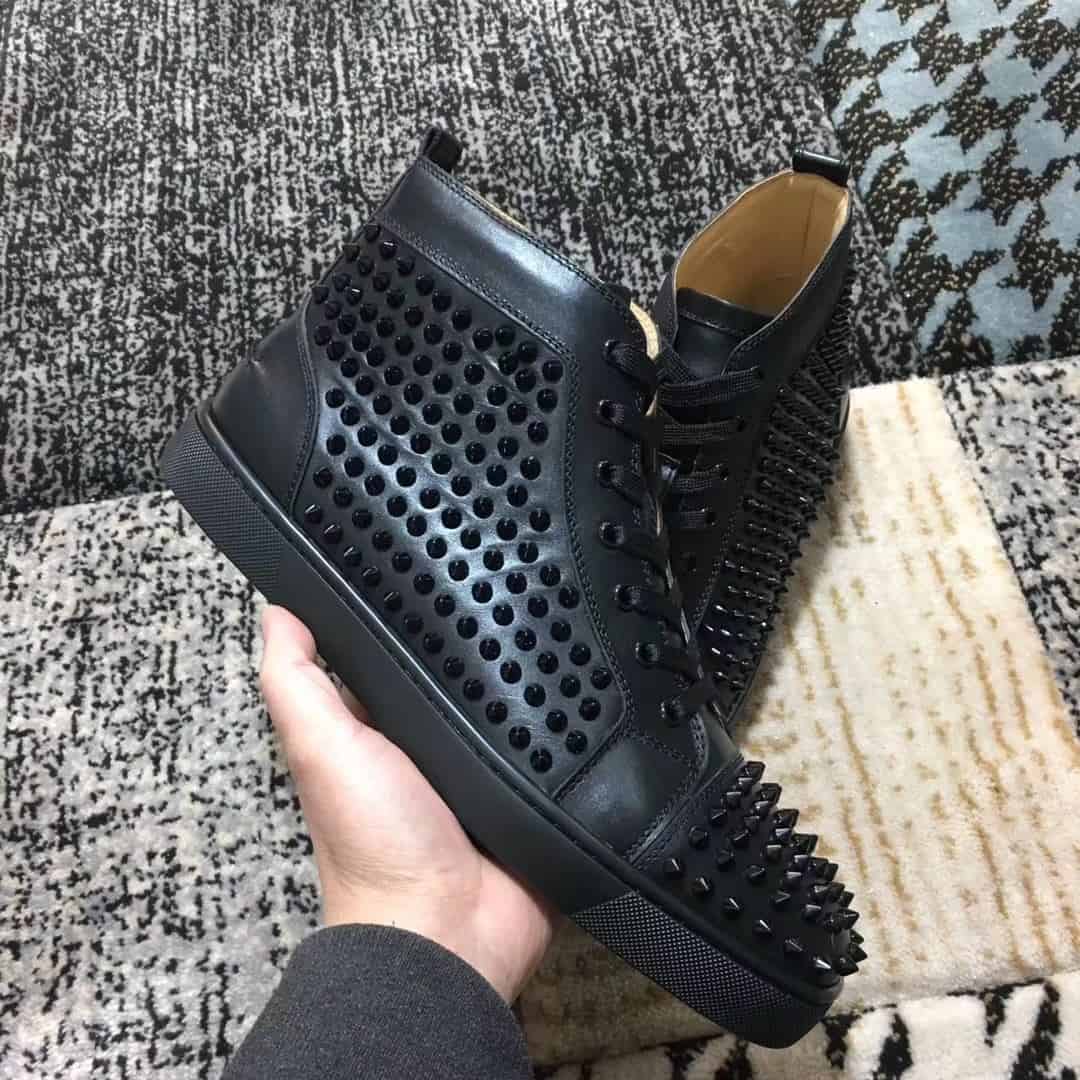 CHRISTIAN LOUBOUTIN HIGH TOP SNEAKER - CL46