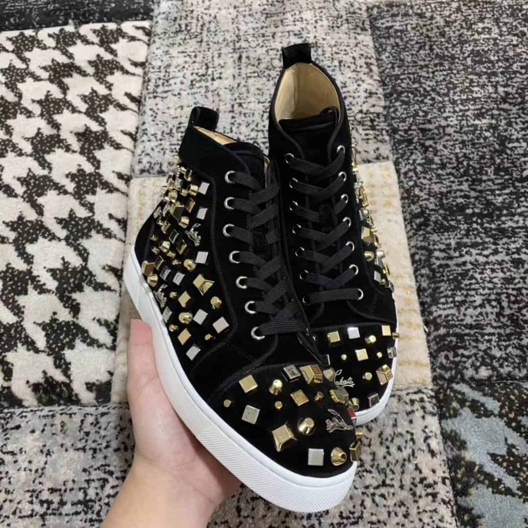 CHRISTIAN LOUBOUTIN HIGH TOP SNEAKER - CL72