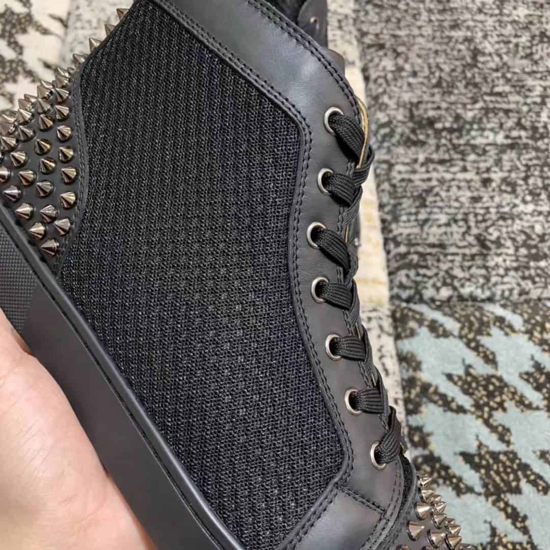 CHRISTIAN LOUBOUTIN HIGH TOP SNEAKER - CL4