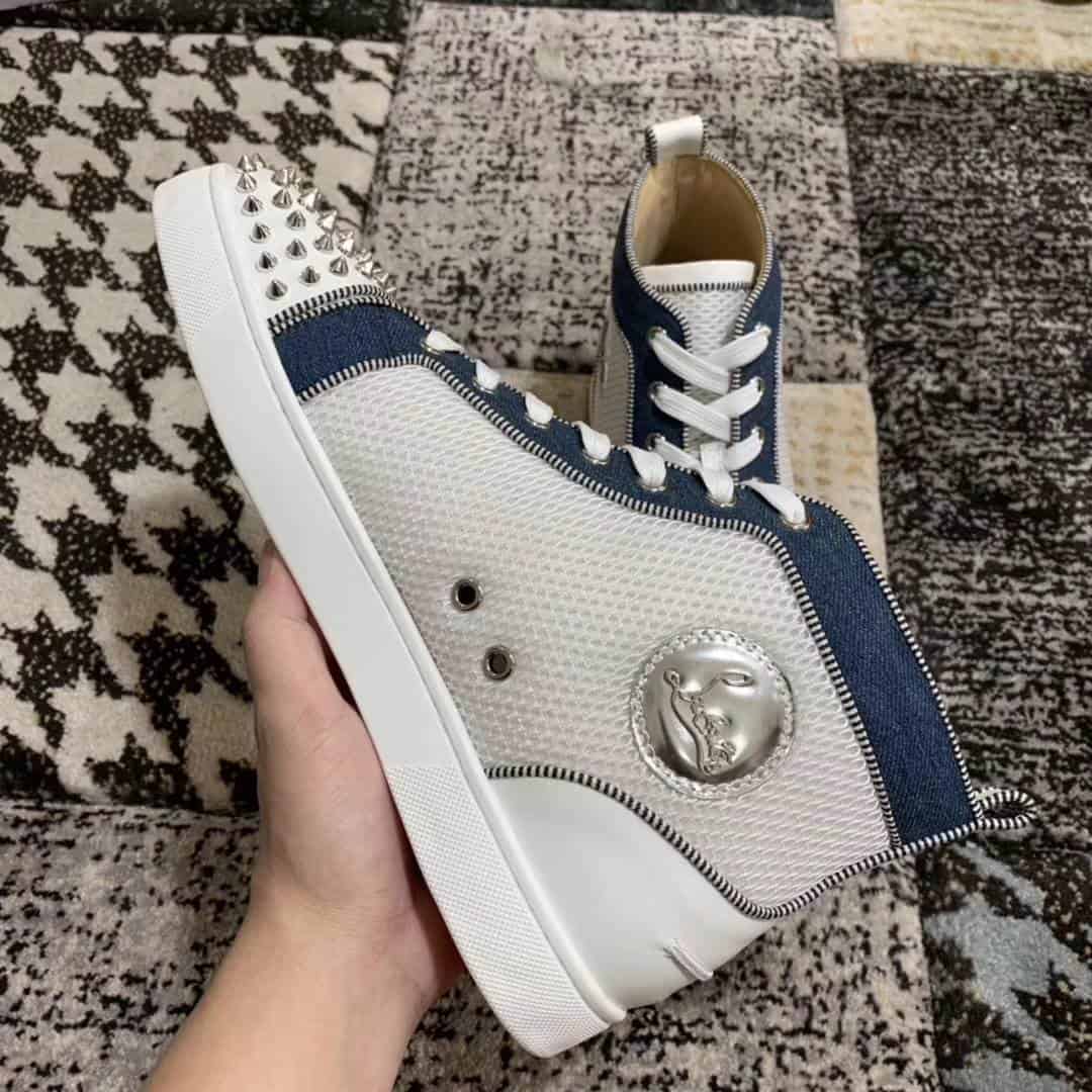 CHRISTIAN LOUBOUTIN HIGH TOP SNEAKER - CL76