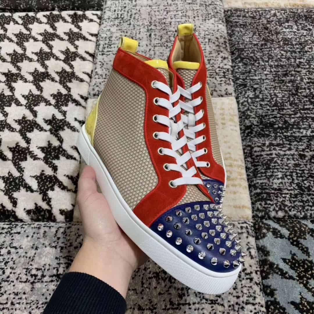 CHRISTIAN LOUBOUTIN HIGH TOP SNEAKER - CL40